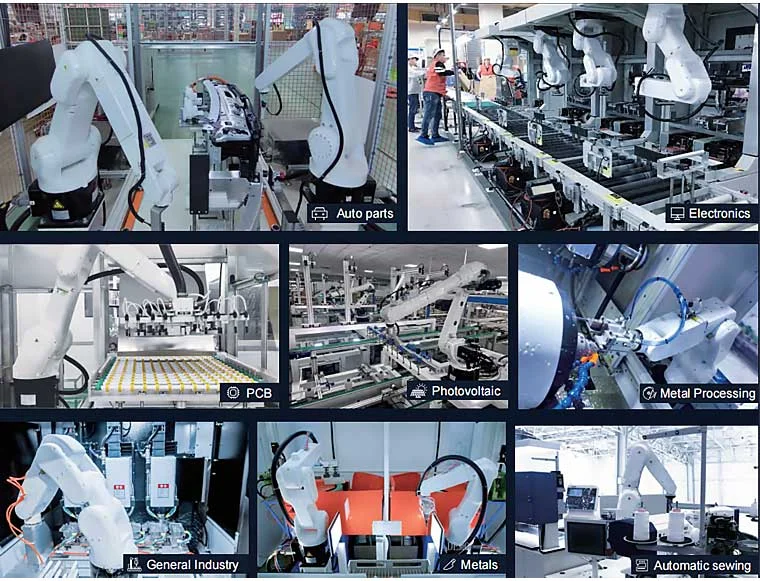 industrial robot arm applications