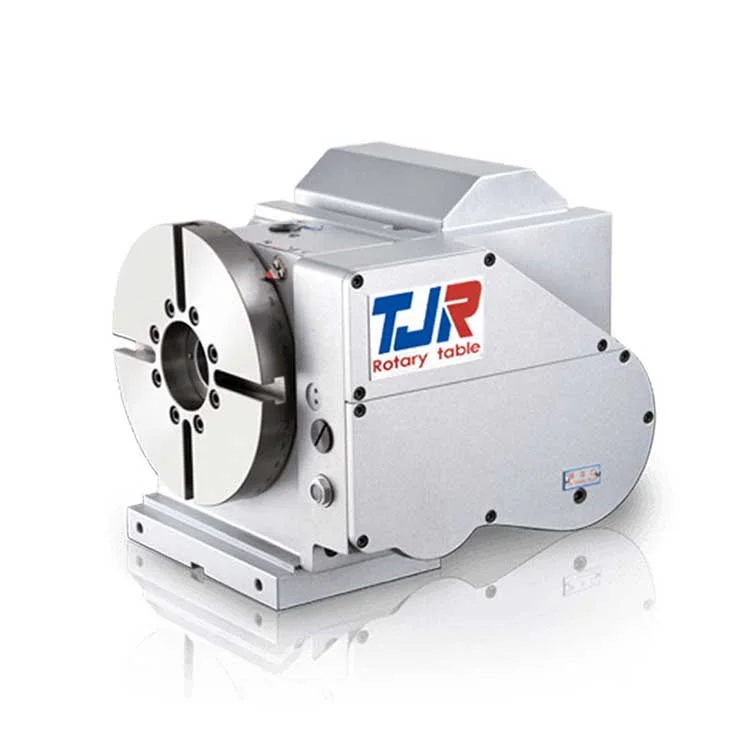 AR SERIES PNEUMATIC BRAKE 4TH AXIS CNC ROTARY TABLE (BACK SIDE MOTOR)