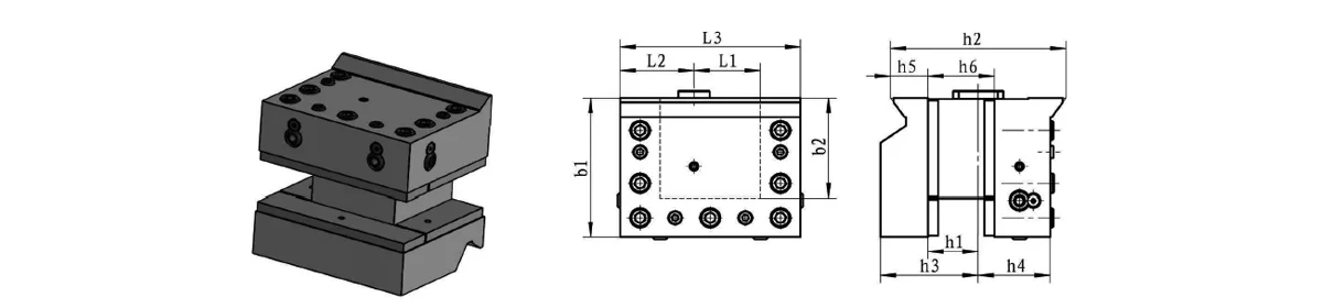 DIN69881 tool holder dimension