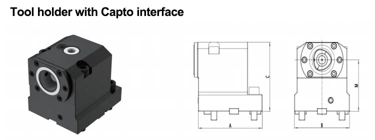 capto tool holder dimensions