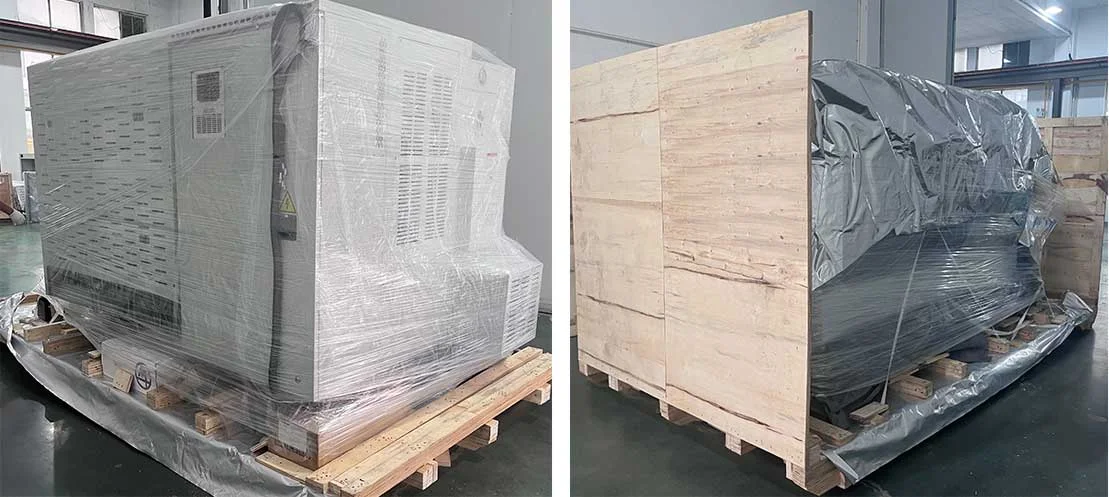 CNC slant bed lathe packing 