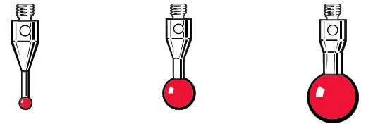Renishaw ruby ball styli probe