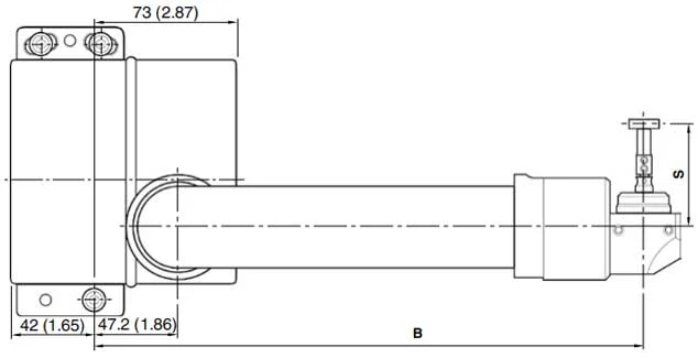 HPPA DIMENSIONS FRONT VIEW