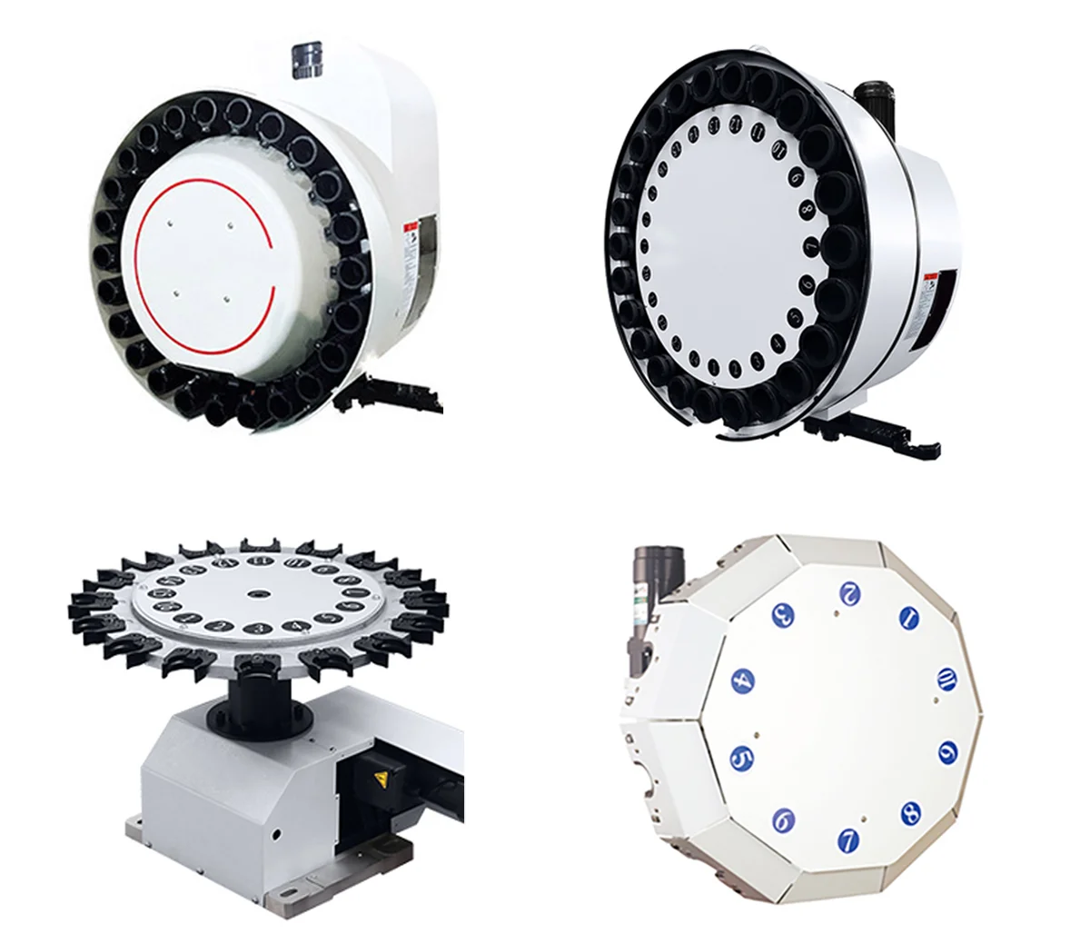 HORIZONTAL DISC TYPE MAGAZINE